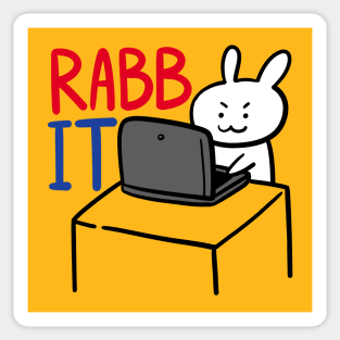 IT RABBIT Sticker